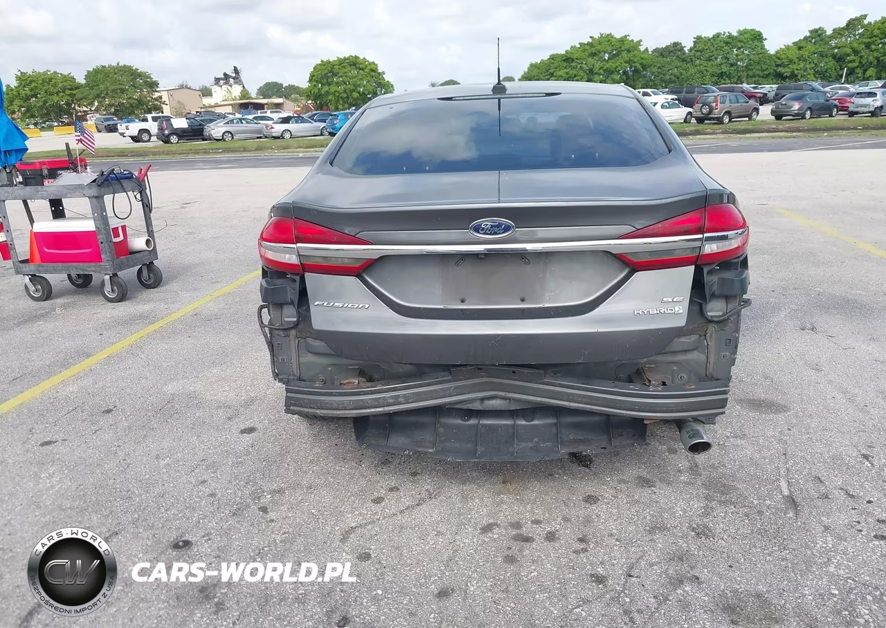 2018 Ford Fusion Hybrid Se VIN:3FA6P0LU7JR128344 - 6