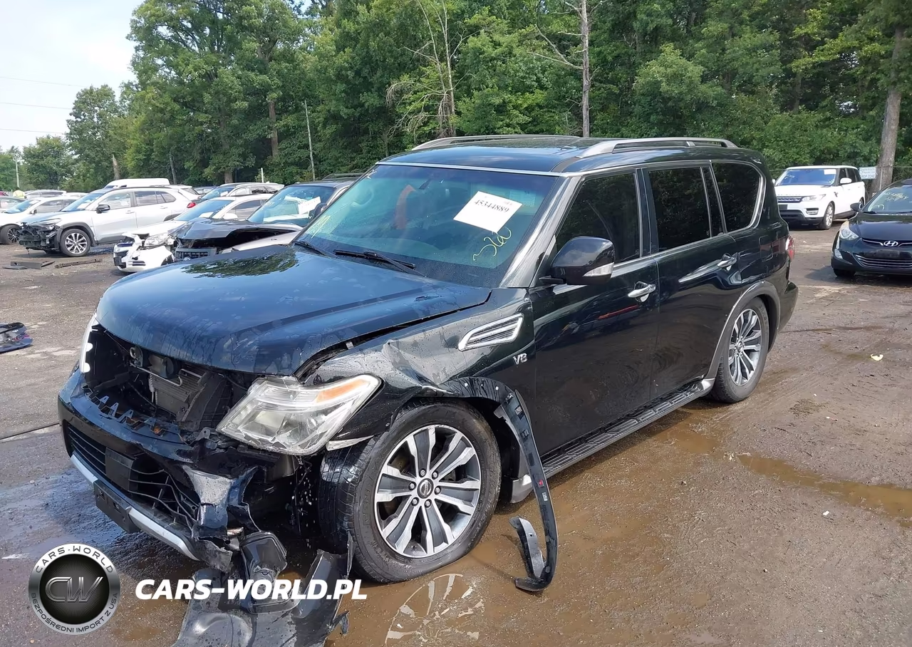 2017 Nissan Armada Sv VIN:JN8AY2NCXH9506412 - 2