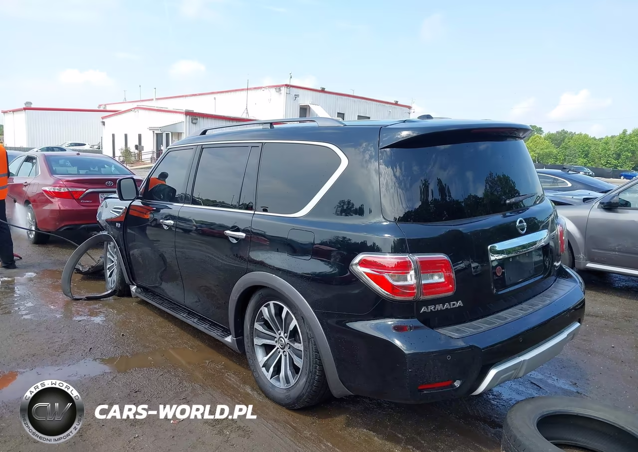 2017 Nissan Armada Sv VIN:JN8AY2NCXH9506412 - 3