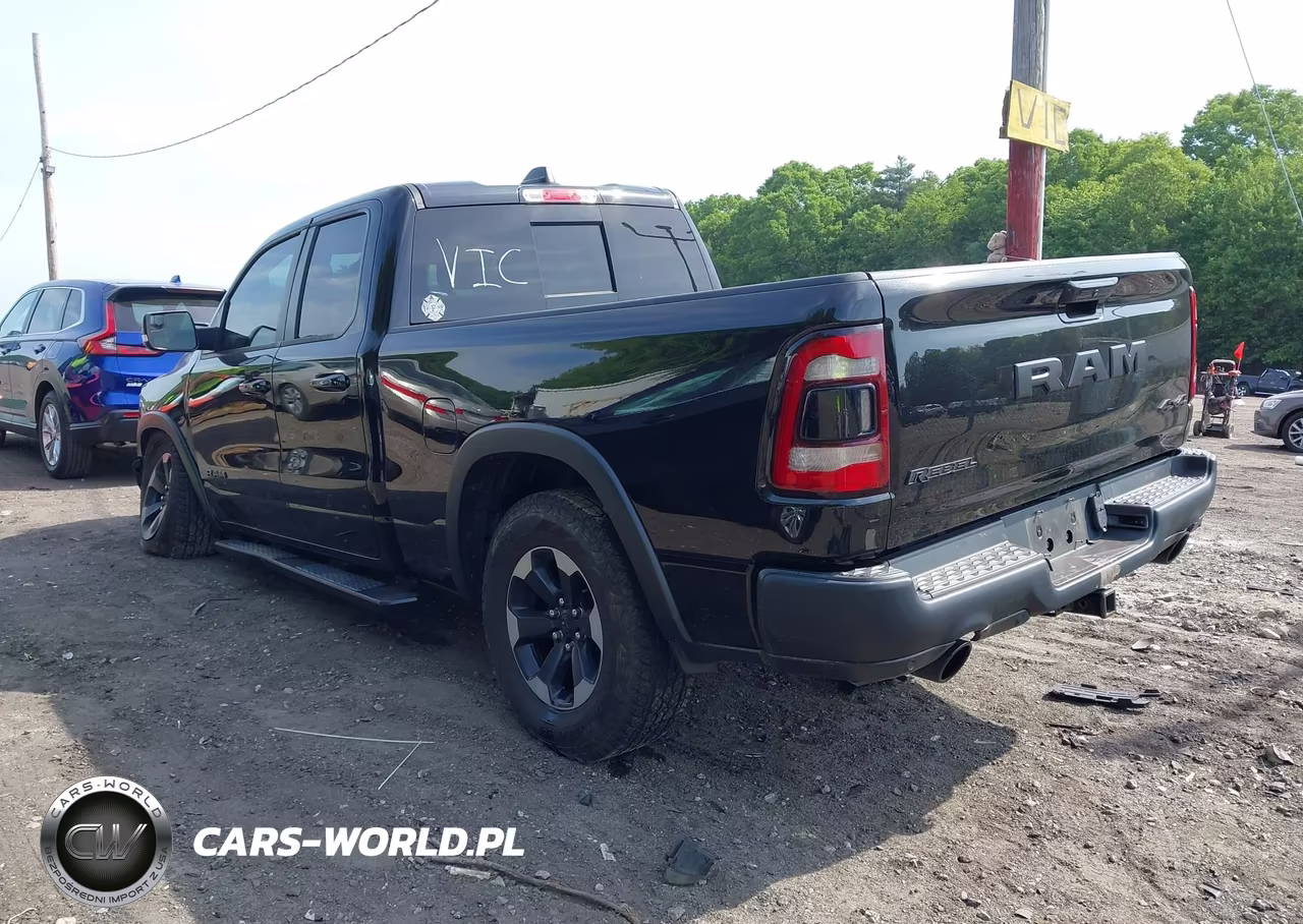 2019 Ram 1500 Rebel 4X4 6'4 Box VIN:1C6SRFET6KN742727 - 3