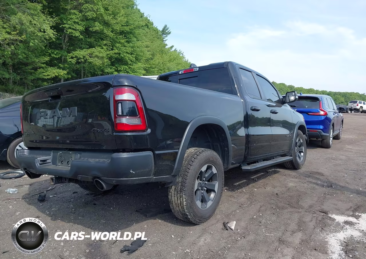 2019 Ram 1500 Rebel 4X4 6'4 Box VIN:1C6SRFET6KN742727 - 4
