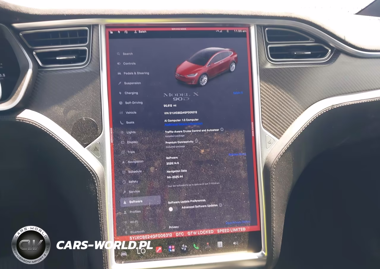 2016 Tesla Model X 60D-70D-75D-90D-P100D VIN:5YJXCBE24GF006312 - 18