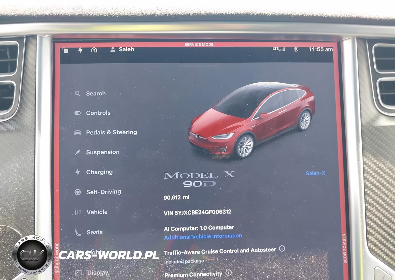 2016 Tesla Model X 60D-70D-75D-90D-P100D VIN:5YJXCBE24GF006312 - 7