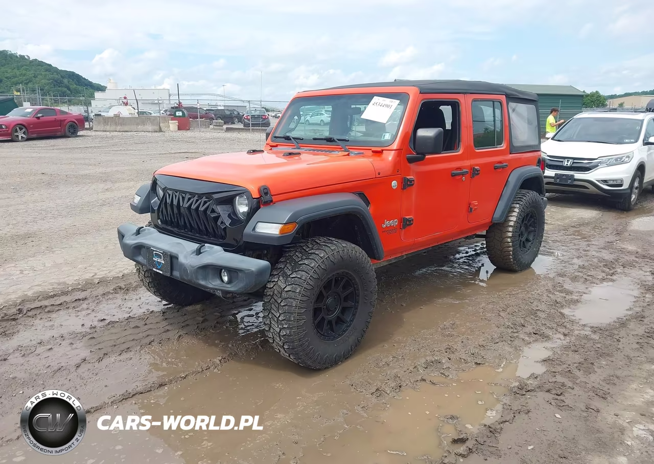 2019 Jeep Wrangler Unlimited Sport 4X4 VIN:1C4HJXDG1KW537007 - 2