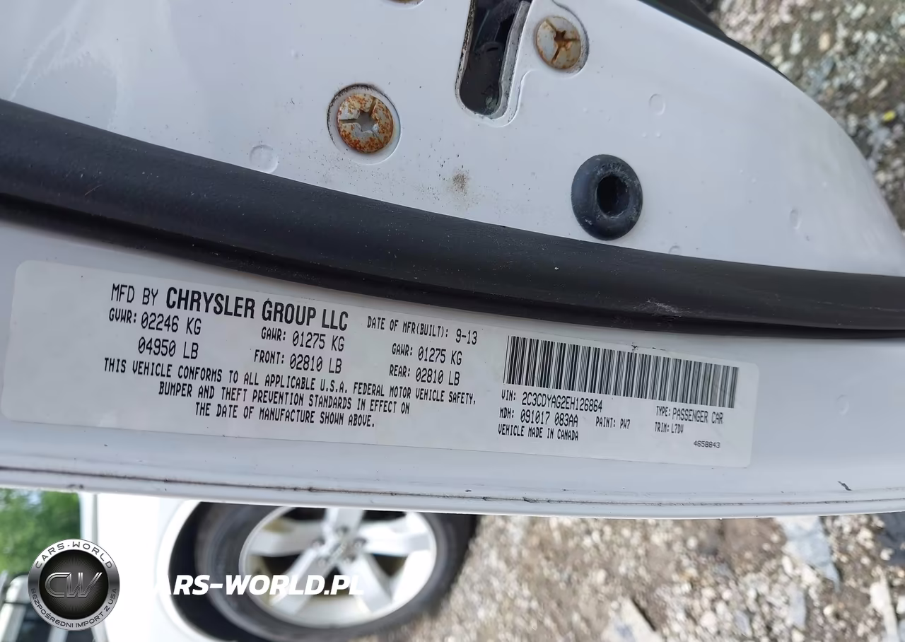 2014 Dodge Challenger Sxt VIN:2C3CDYAG2EH126864 - 9