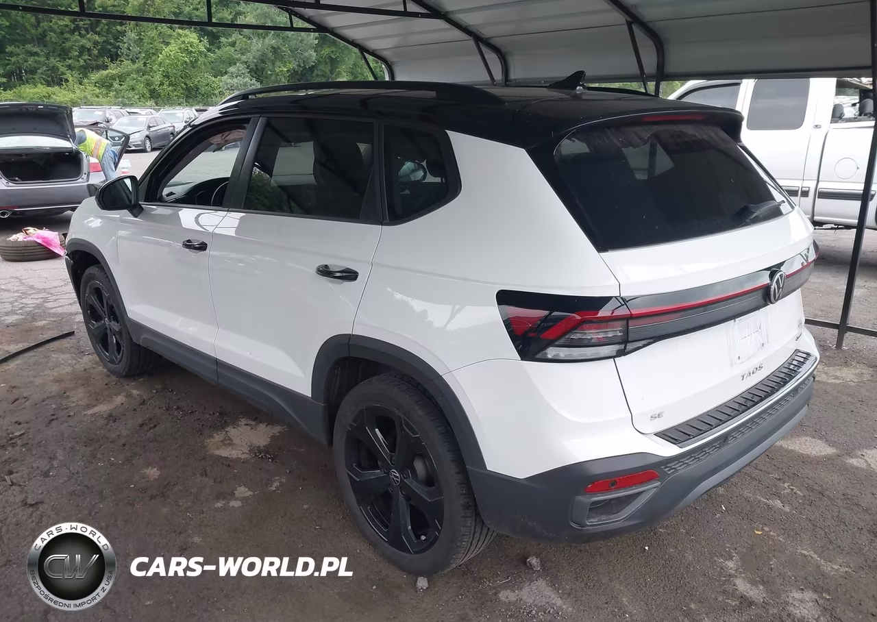 2025 Volkswagen Taos 1.5T Se Black VIN:3VV2C7B22SM045532 - 3