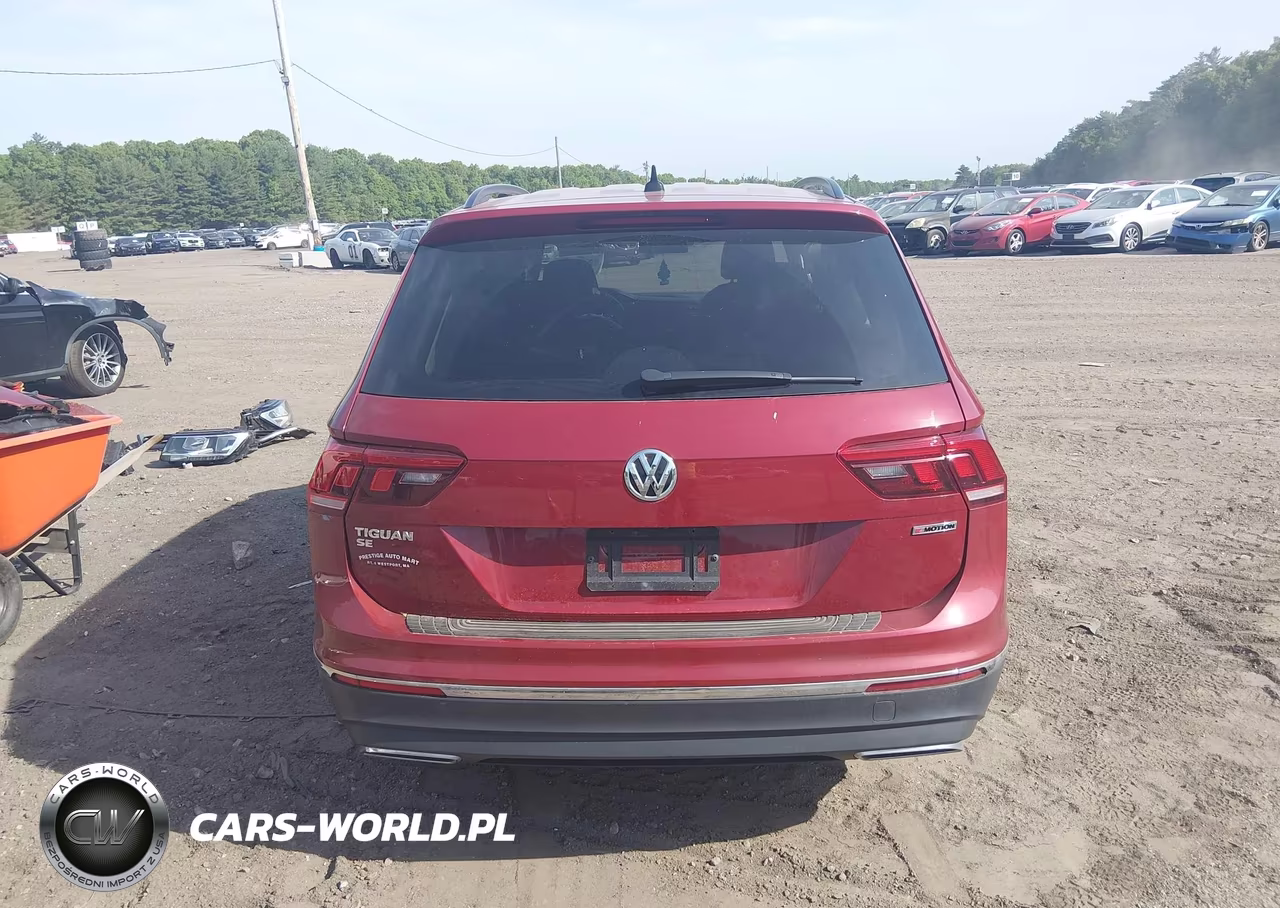 2021 Volkswagen Tiguan 2.0T Se-2.0T Se R-Line Black-2.0T Sel VIN:3VV2B7AX1MM133748 - 17