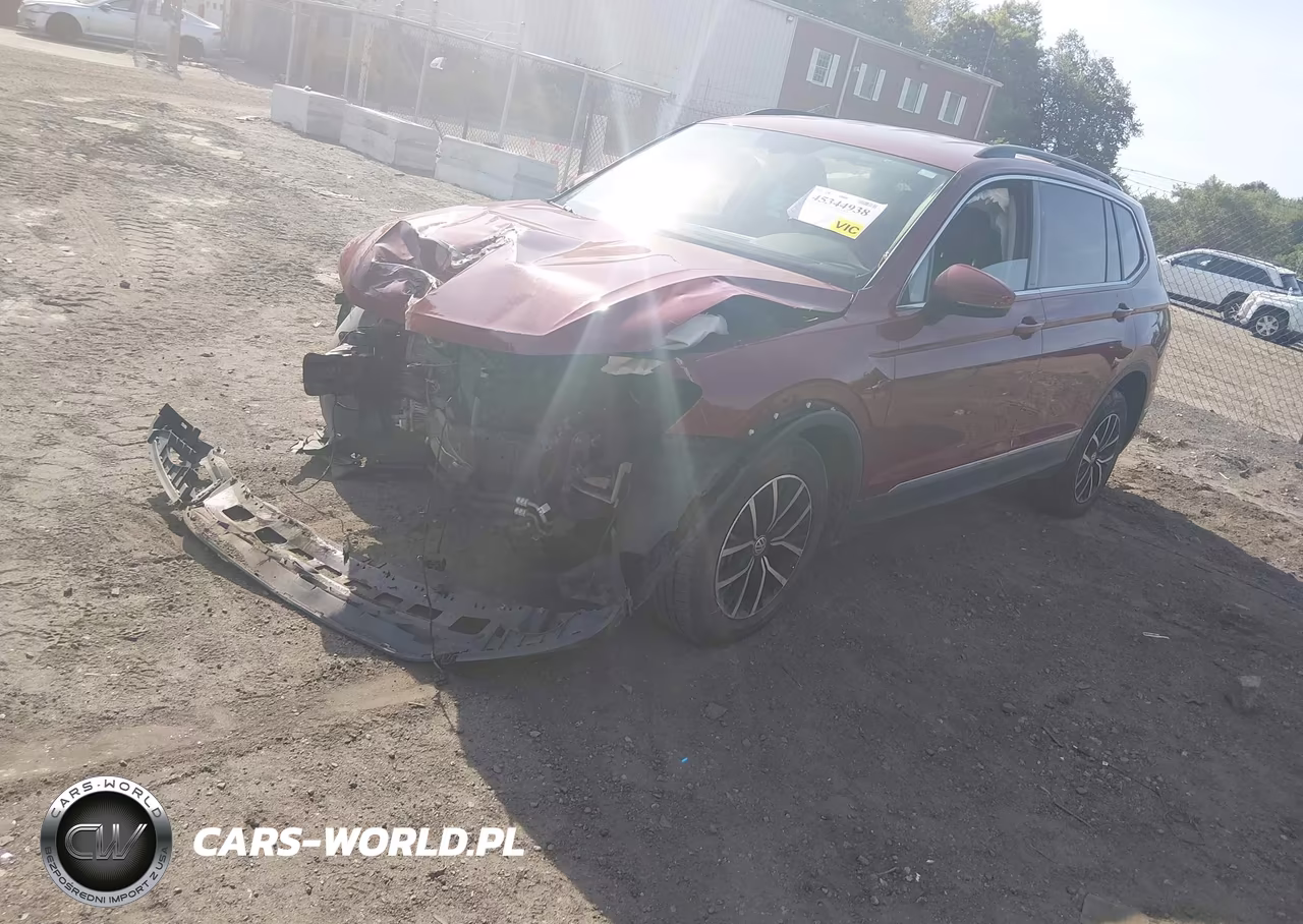 2021 Volkswagen Tiguan 2.0T Se-2.0T Se R-Line Black-2.0T Sel VIN:3VV2B7AX1MM133748 - 2