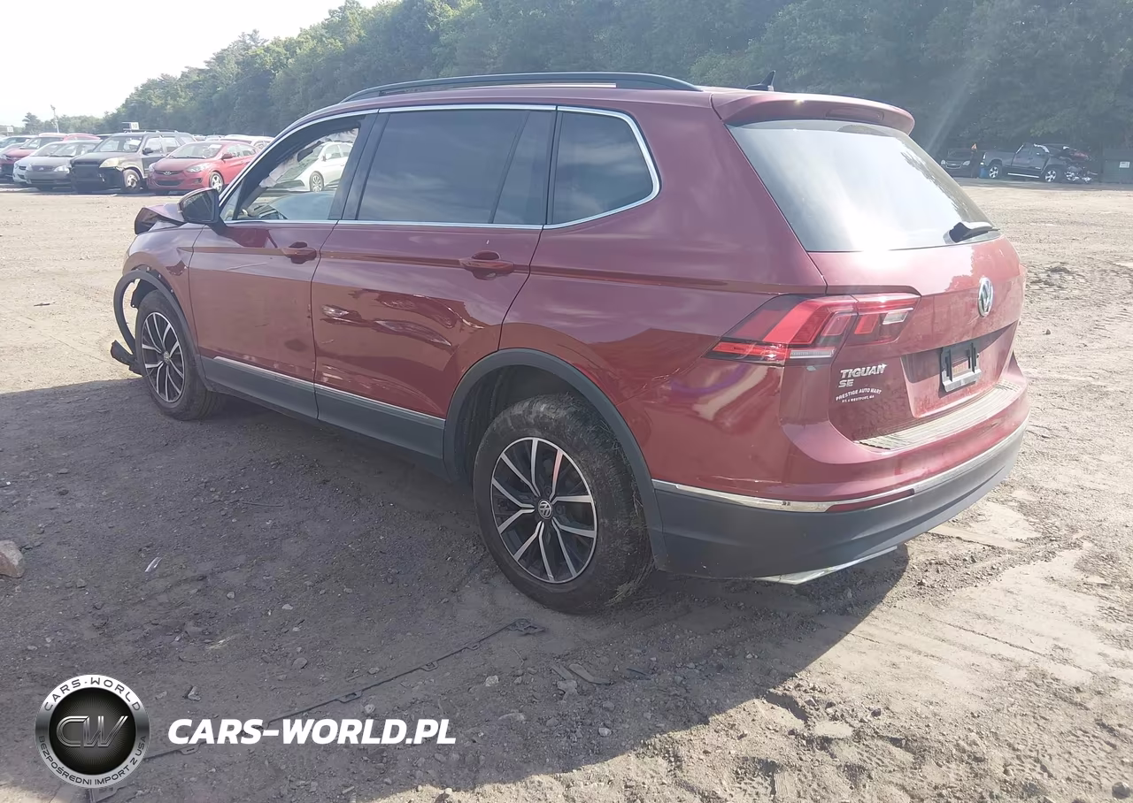 2021 Volkswagen Tiguan 2.0T Se-2.0T Se R-Line Black-2.0T Sel VIN:3VV2B7AX1MM133748 - 3