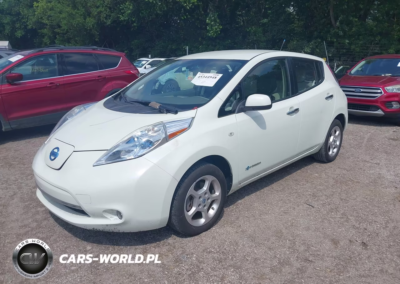 2012 Nissan Leaf Sl VIN:JN1AZ0CP2CT025393 - 2