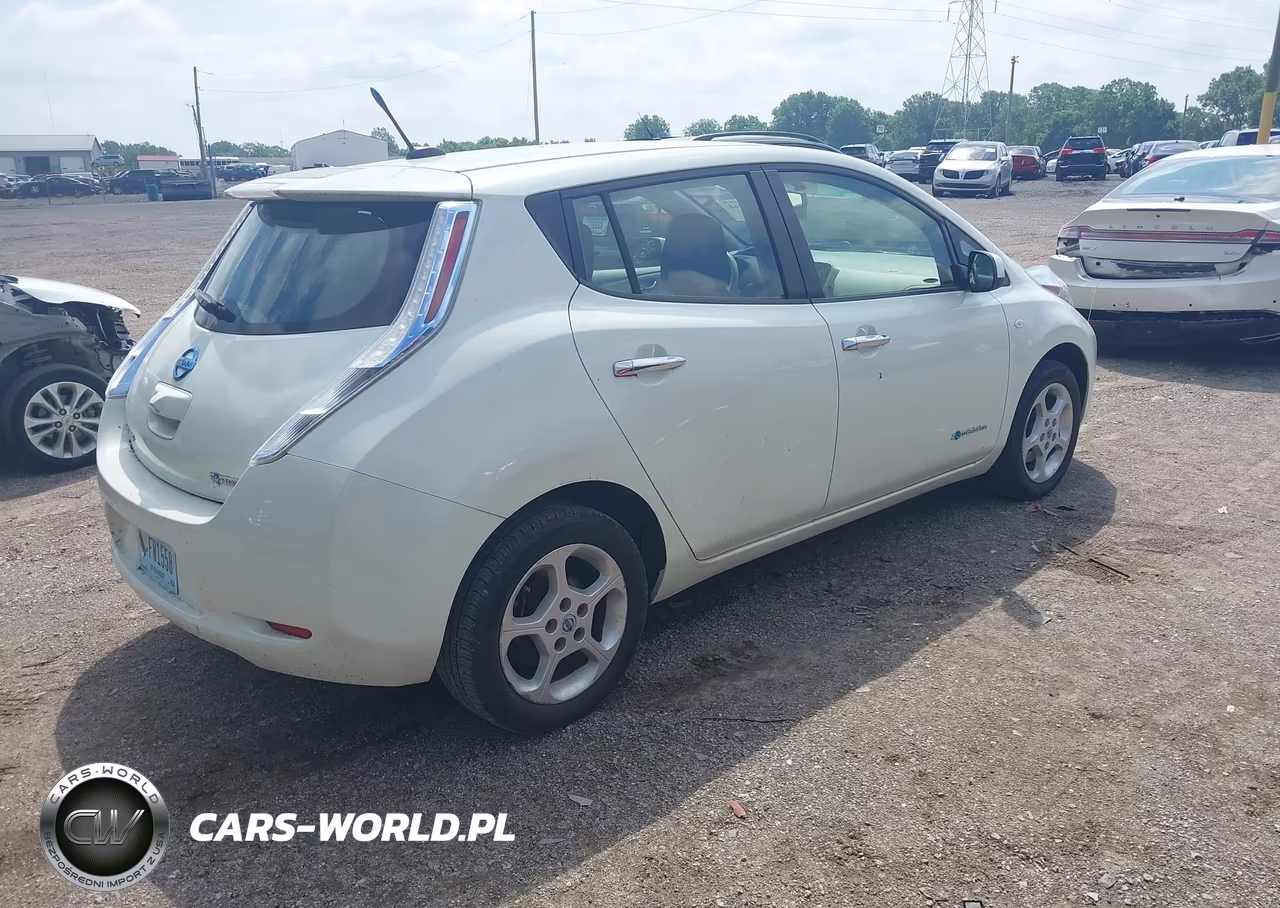 2012 Nissan Leaf Sl VIN:JN1AZ0CP2CT025393 - 4