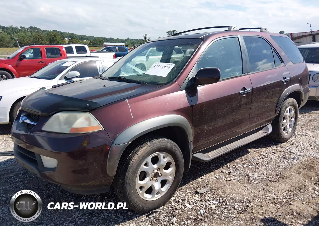 2001 Acura Mdx VIN:2HNYD18621H524747 - 2