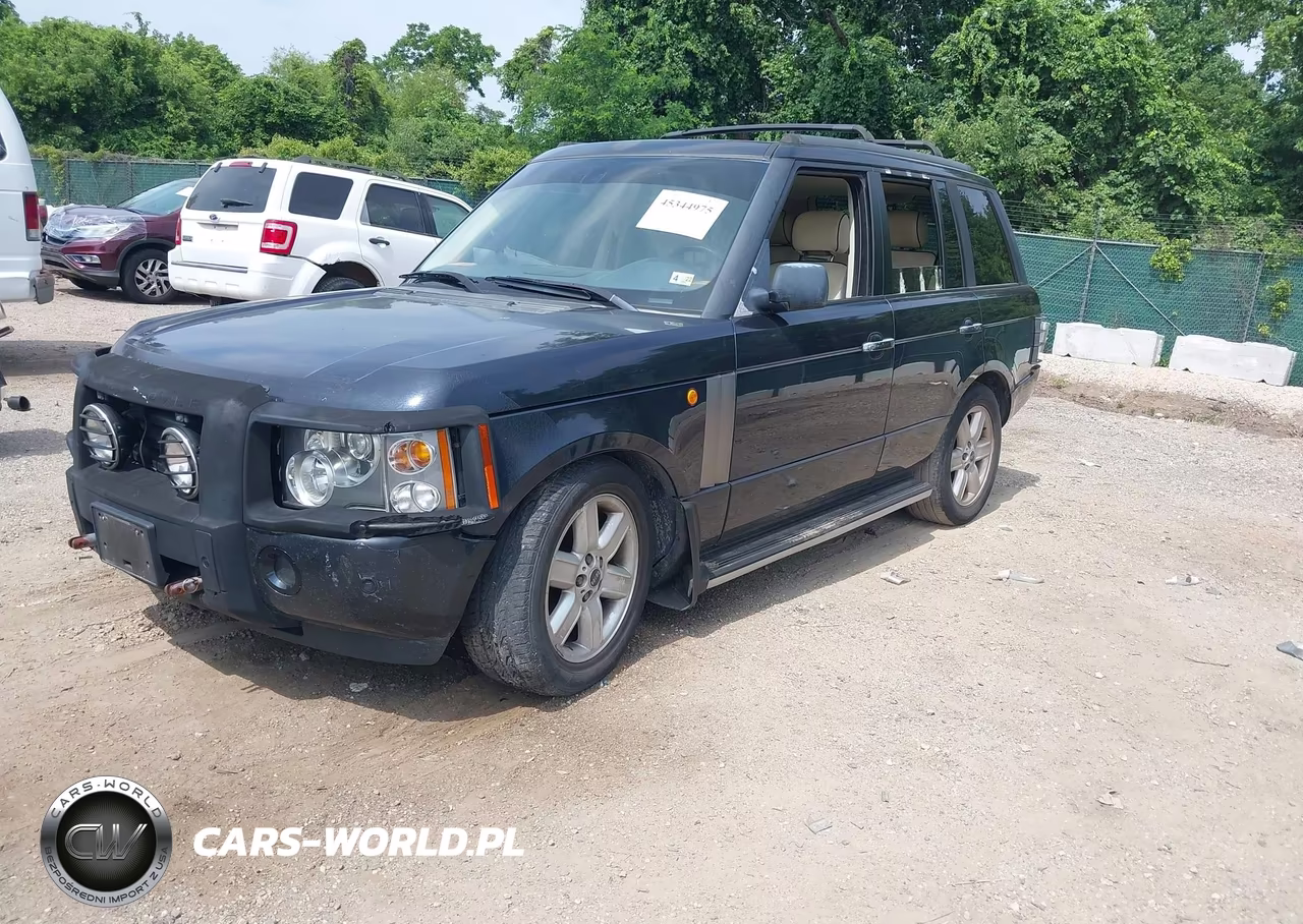 2004 Land Rover Range Rover Hse VIN:SALME11424A166927 - 2