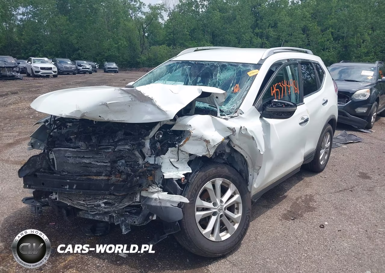 2016 Nissan Rogue S-Sl-Sv VIN:KNMAT2MV9GP705751 - 2