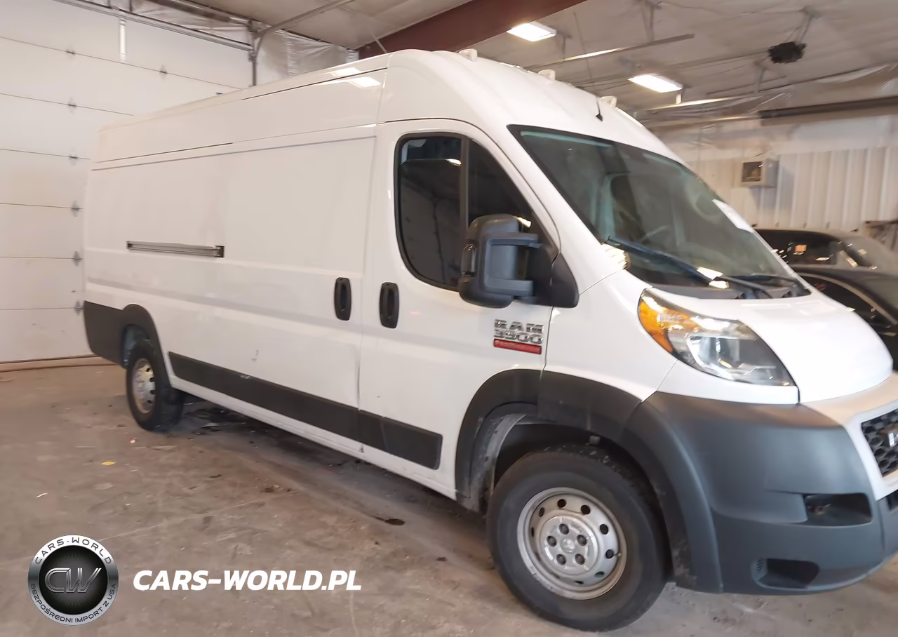 2019 Ram Promaster 3500 Cargo Van High Roof 159 Wb Ext – zdjęcie 1 z 16