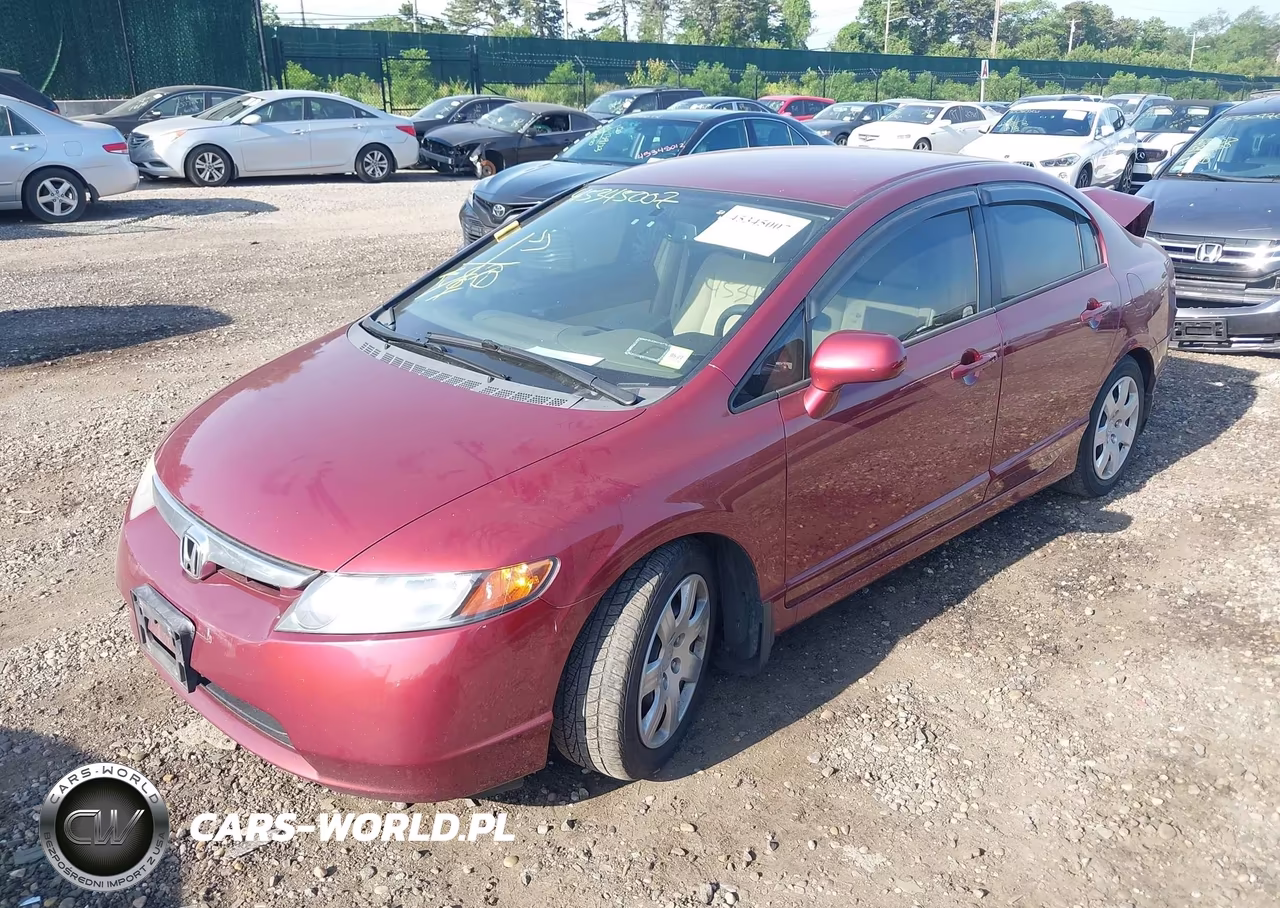 2006 Honda Civic Lx VIN:1HGFA16536L145395 - 2
