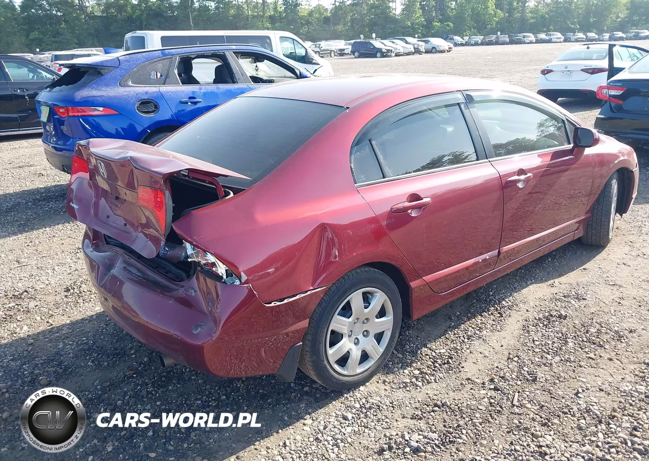 2006 Honda Civic Lx VIN:1HGFA16536L145395 - 4