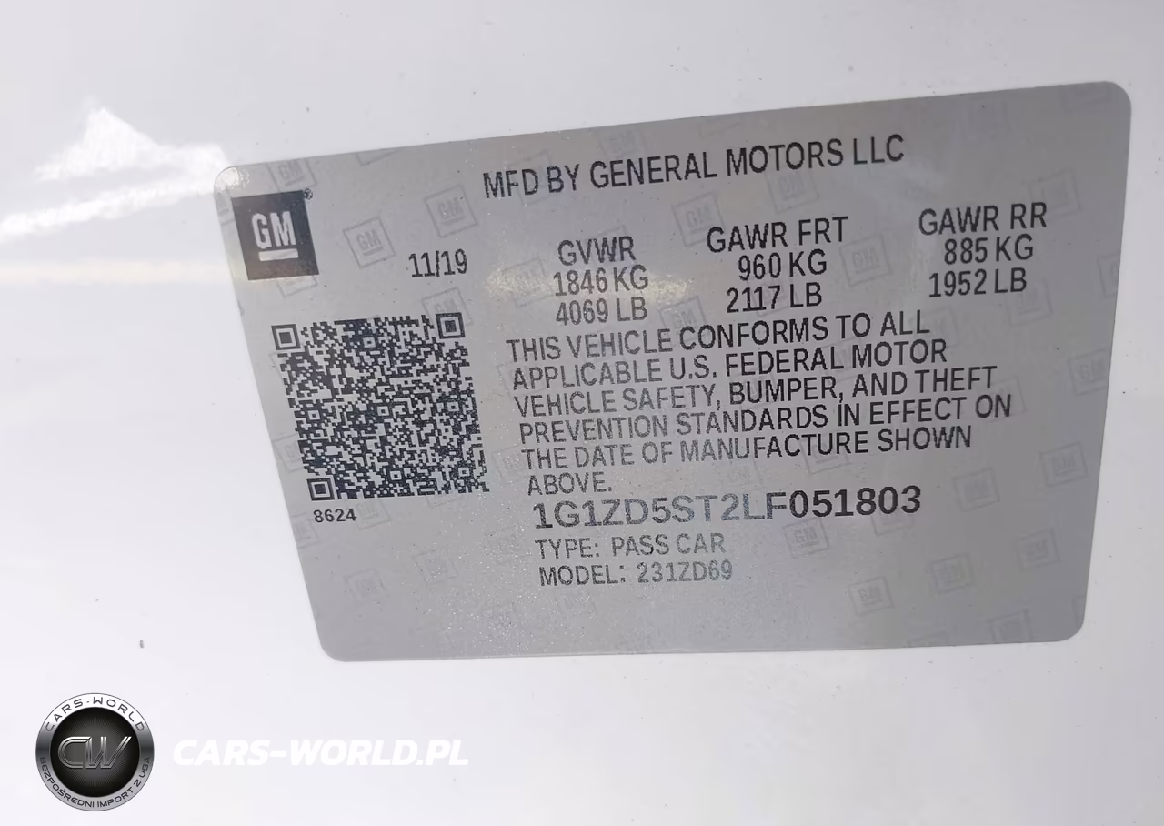 2020 Chevrolet Malibu Fwd Lt VIN:1G1ZD5ST2LF051803 - 9