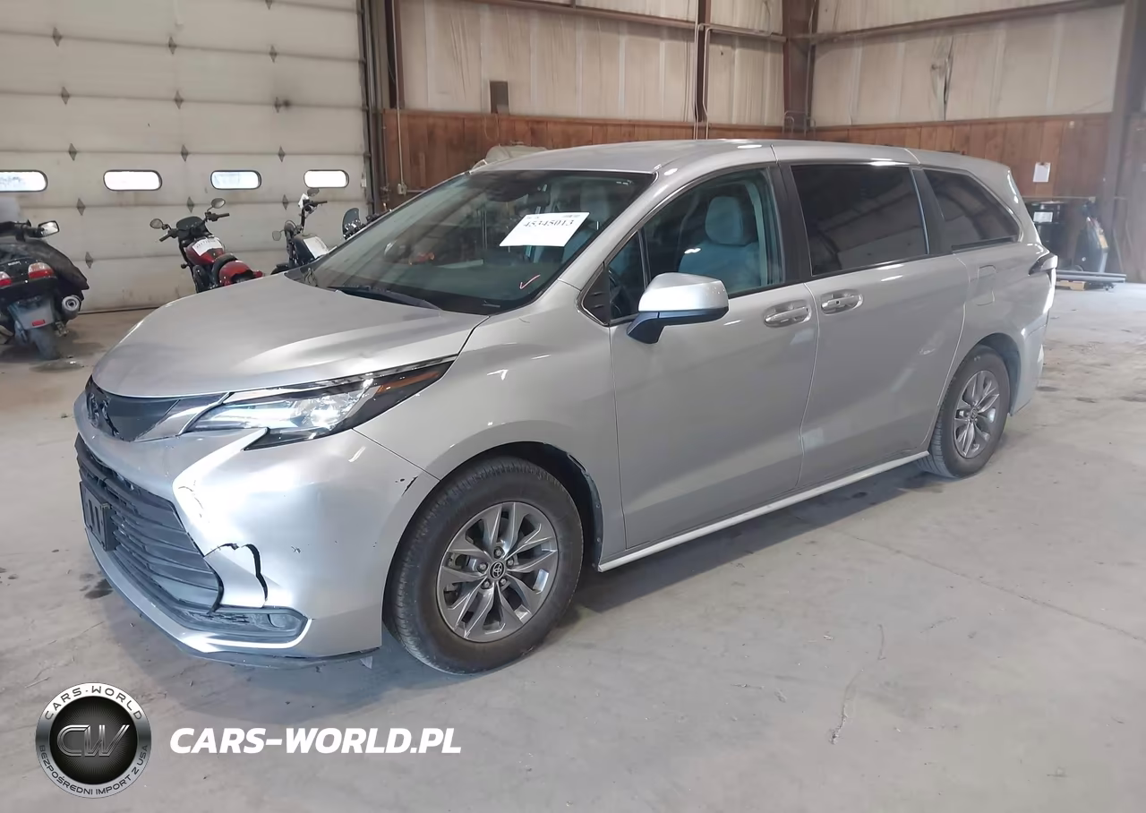 2022 Toyota Sienna Le VIN:5TDKSKFC1NS066044 - 2