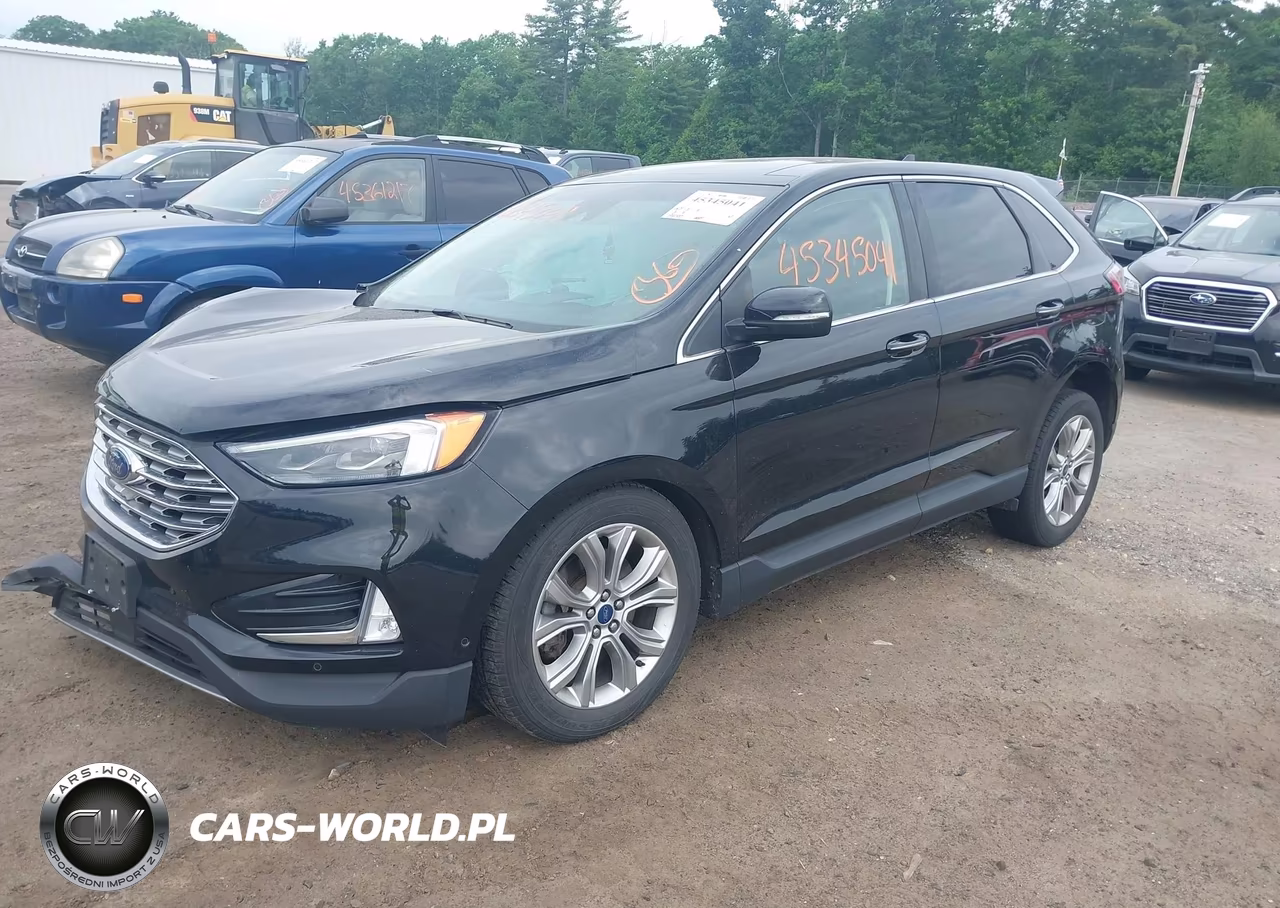 2019 Ford Edge Titanium VIN:2FMPK4K92KBC08017 - 2