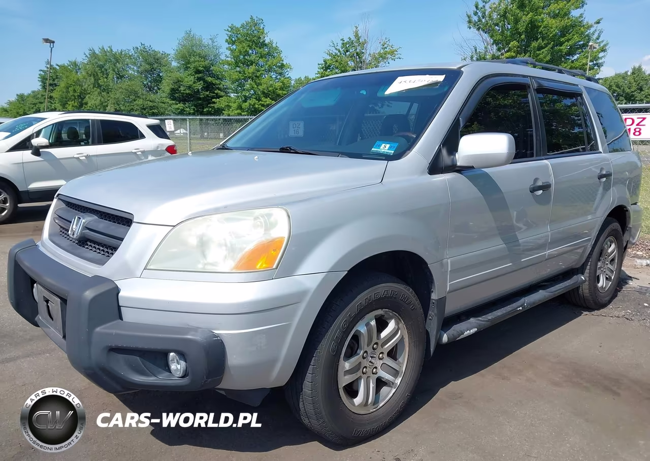 2004 Honda Pilot Ex-L VIN:2HKYF18534H504381 - 2