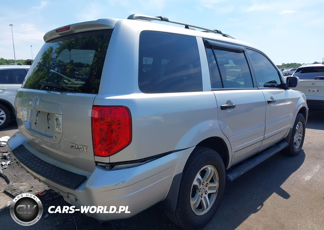 2004 Honda Pilot Ex-L VIN:2HKYF18534H504381 - 4
