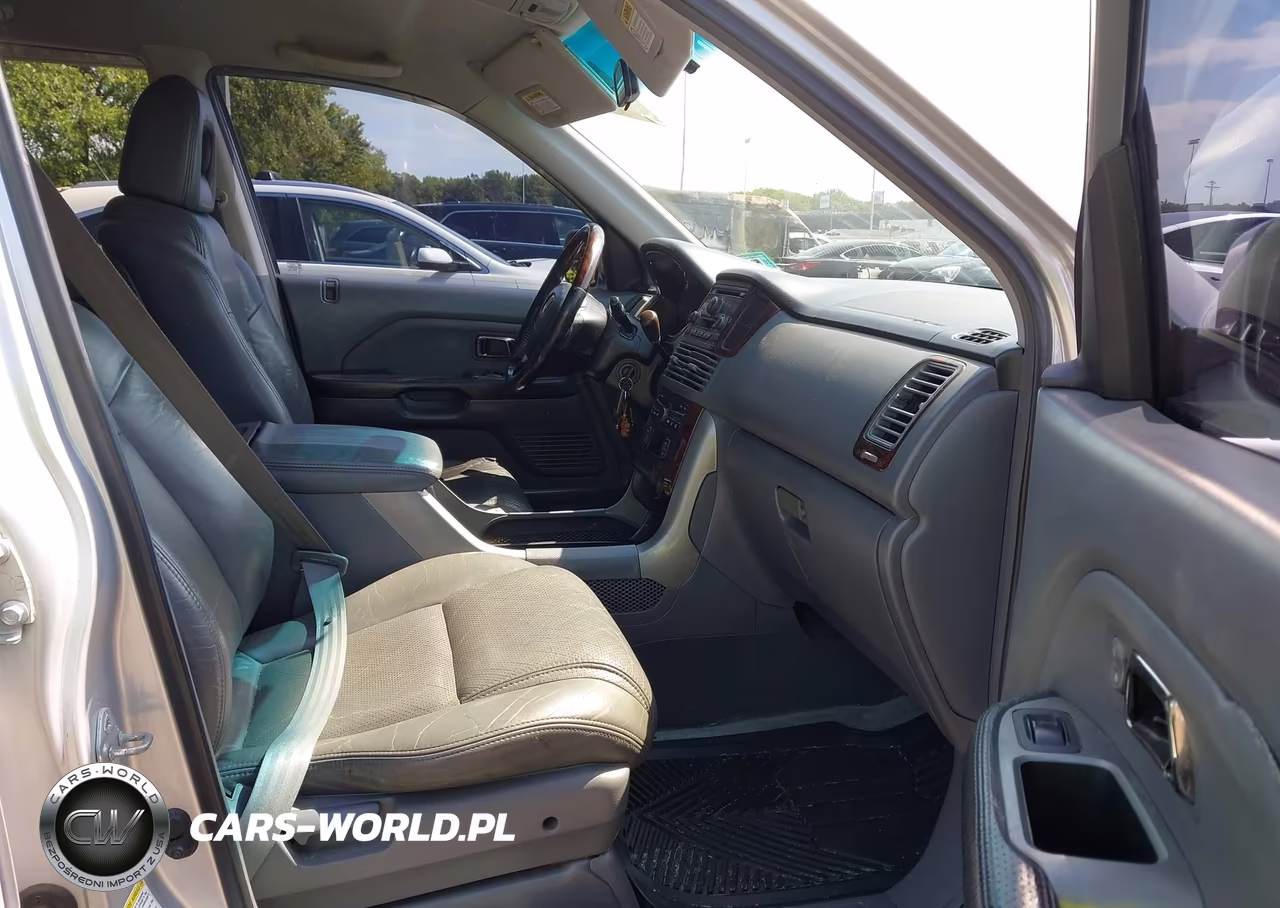 2004 Honda Pilot Ex-L VIN:2HKYF18534H504381 - 5