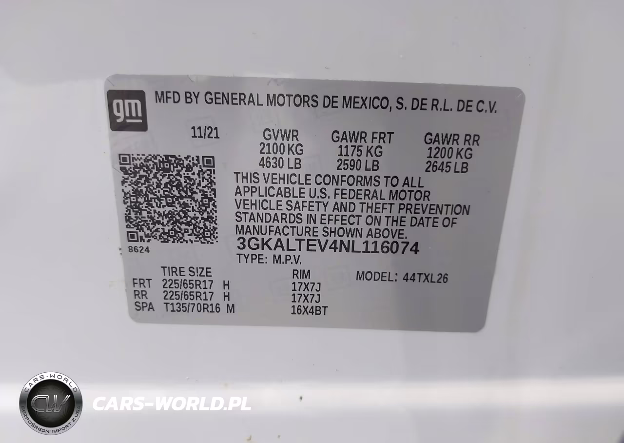 2022 GMC Terrain Awd Sle VIN:3GKALTEV4NL116074 - 9