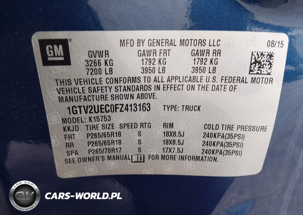 2015 GMC Sierra 1500 Sle VIN:1GTV2UEC0FZ413163 - 9