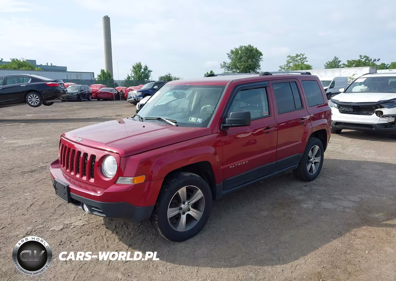 2017 Jeep Patriot High Altitude 4X4 VIN:1C4NJRFB9HD128547 - 2