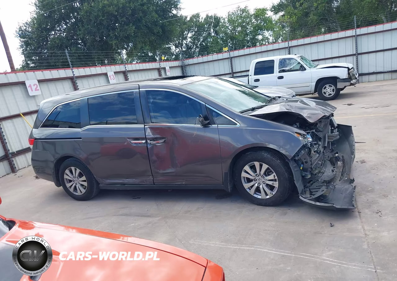 2017 Honda Odyssey Ex-L VIN:5FNRL5H63HB008353 - 14
