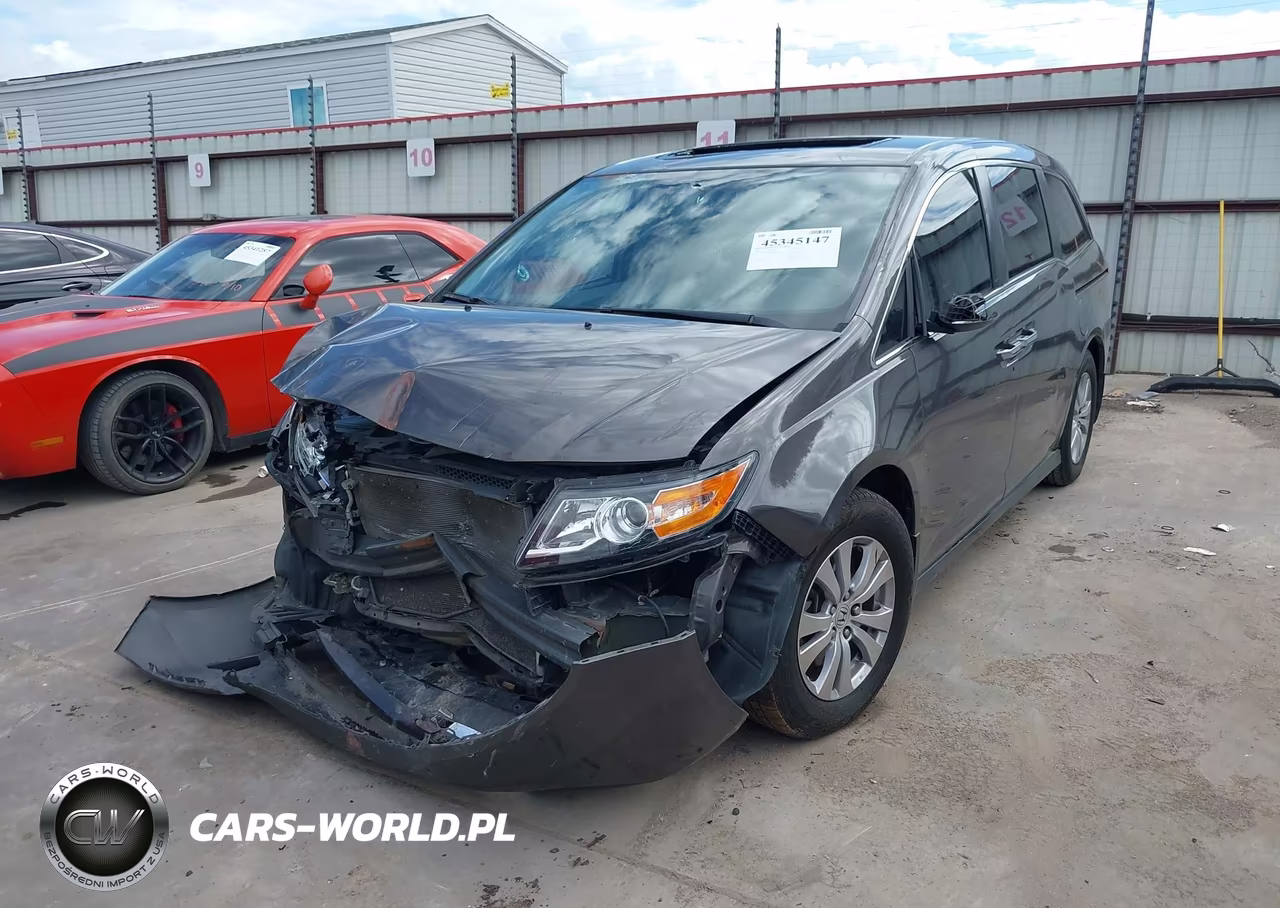 2017 Honda Odyssey Ex-L VIN:5FNRL5H63HB008353 - 2
