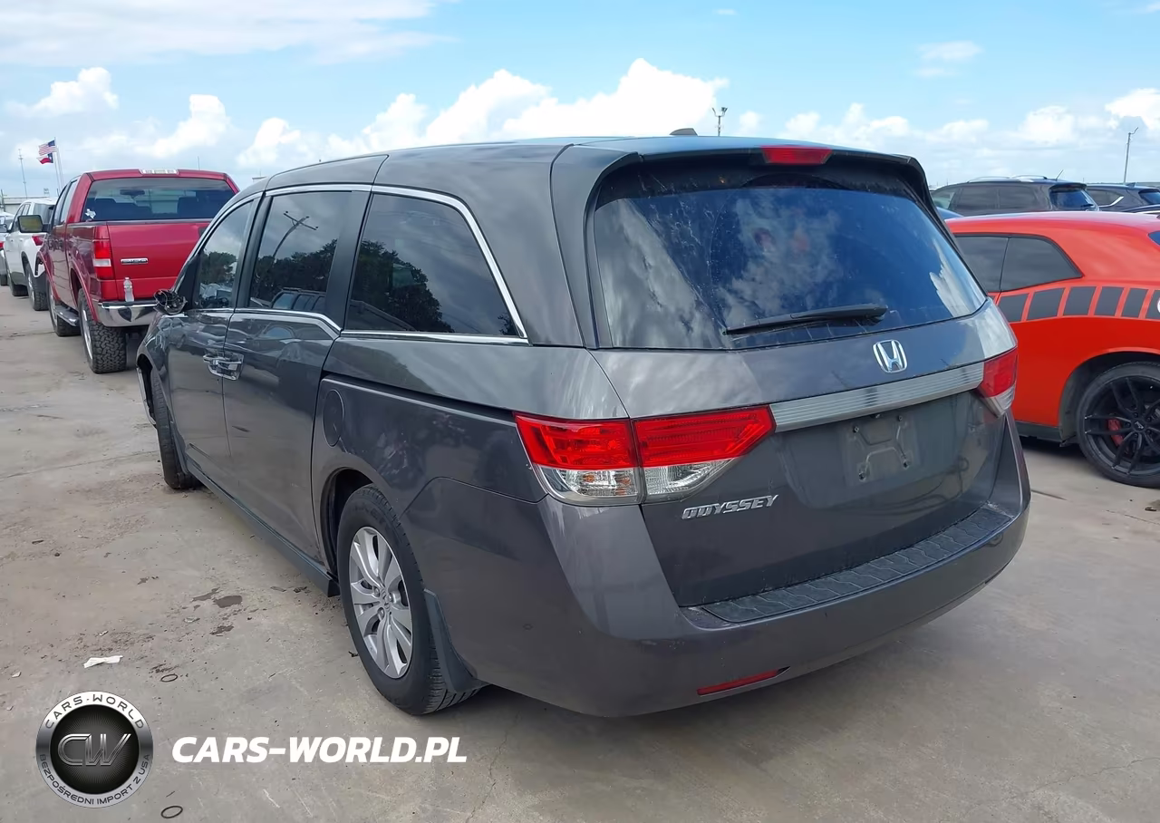 2017 Honda Odyssey Ex-L VIN:5FNRL5H63HB008353 - 3