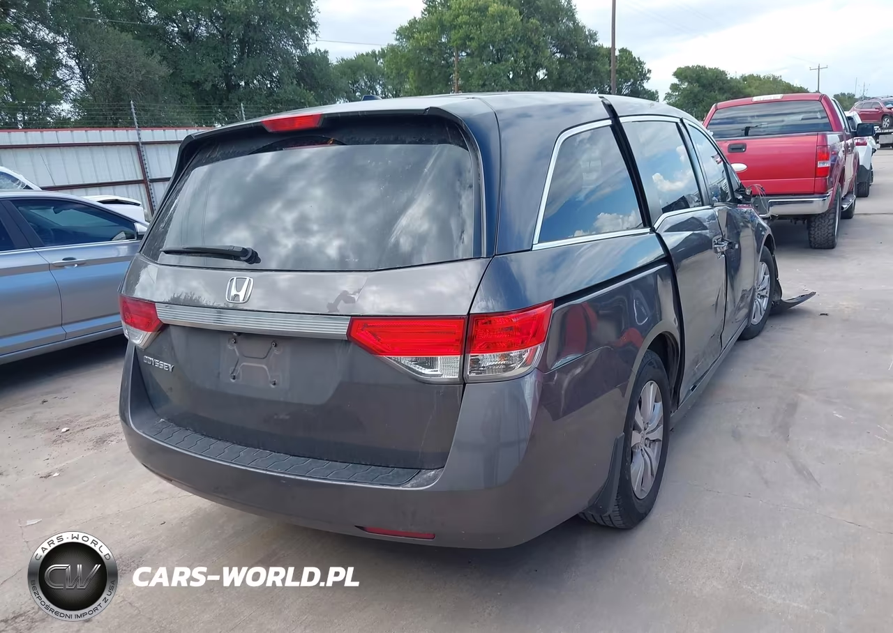 2017 Honda Odyssey Ex-L VIN:5FNRL5H63HB008353 - 4