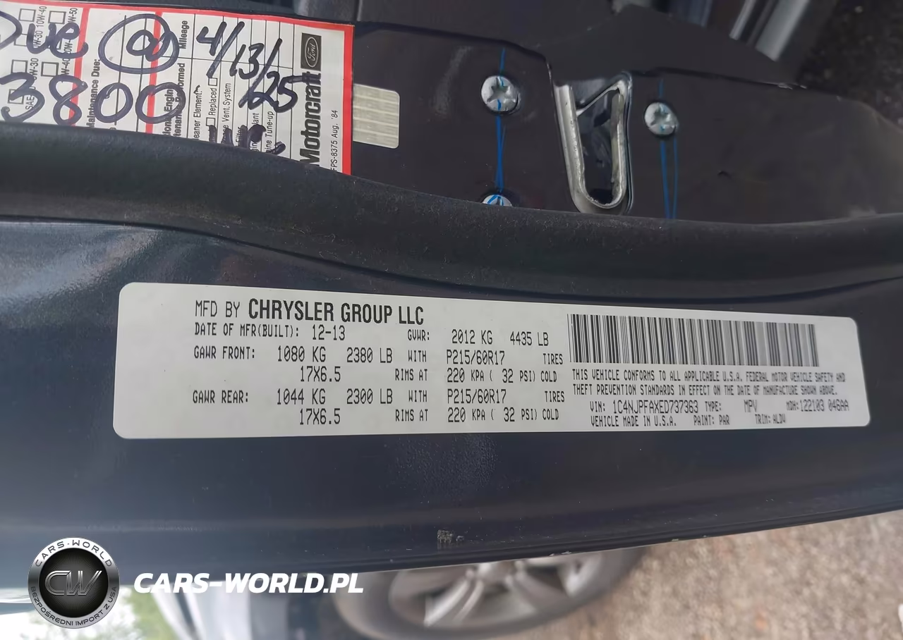 2014 Jeep Patriot High Altitude VIN:1C4NJPFAXED737363 - 9