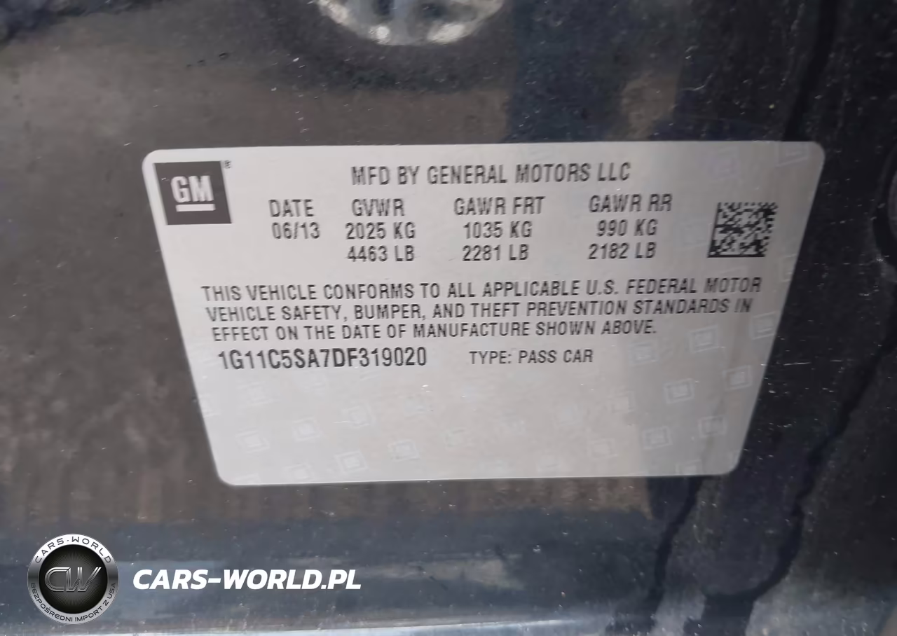2013 Chevrolet Malibu 1Lt VIN:1G11C5SA7DF319020 - 9