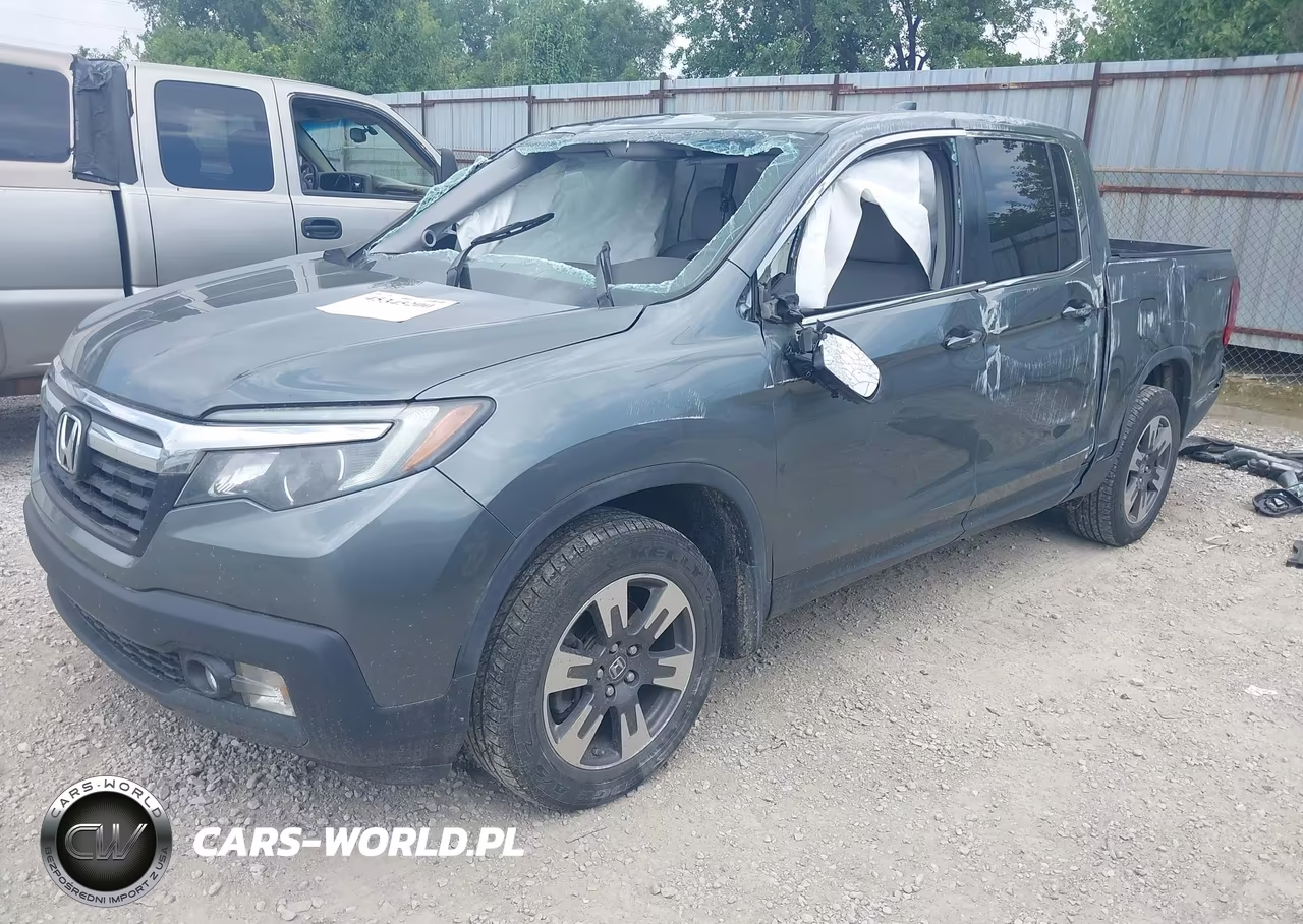 2017 Honda Ridgeline Rtl-T VIN:5FPYK3F63HB016093 - 2