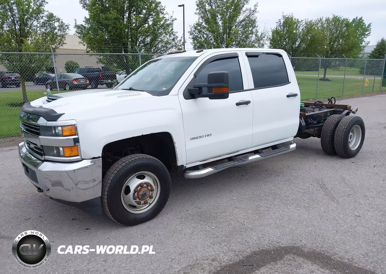 2018 Chevrolet Silverado 3500Hd Chassis Wt VIN:1GB4KYCY3JF162574 - 2
