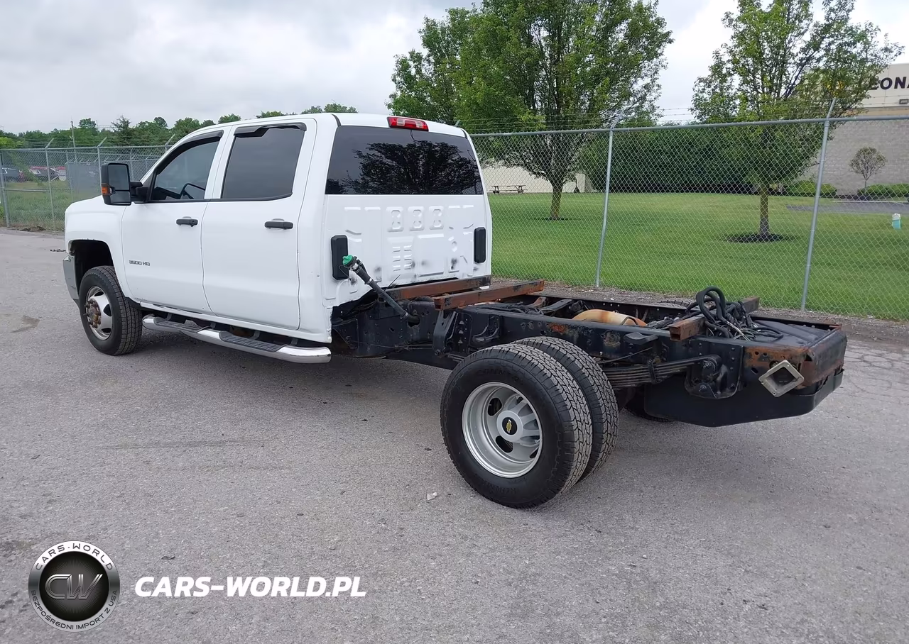 2018 Chevrolet Silverado 3500Hd Chassis Wt VIN:1GB4KYCY3JF162574 - 3