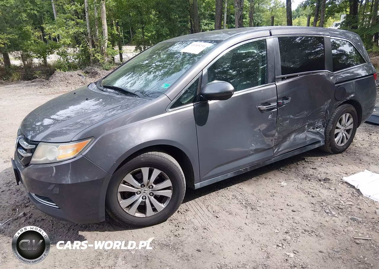 2014 Honda Odyssey Ex-L VIN:5FNRL5H68EB006125 - 2
