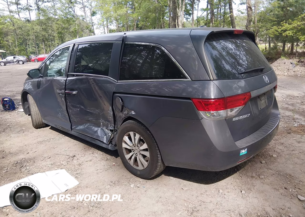 2014 Honda Odyssey Ex-L VIN:5FNRL5H68EB006125 - 3