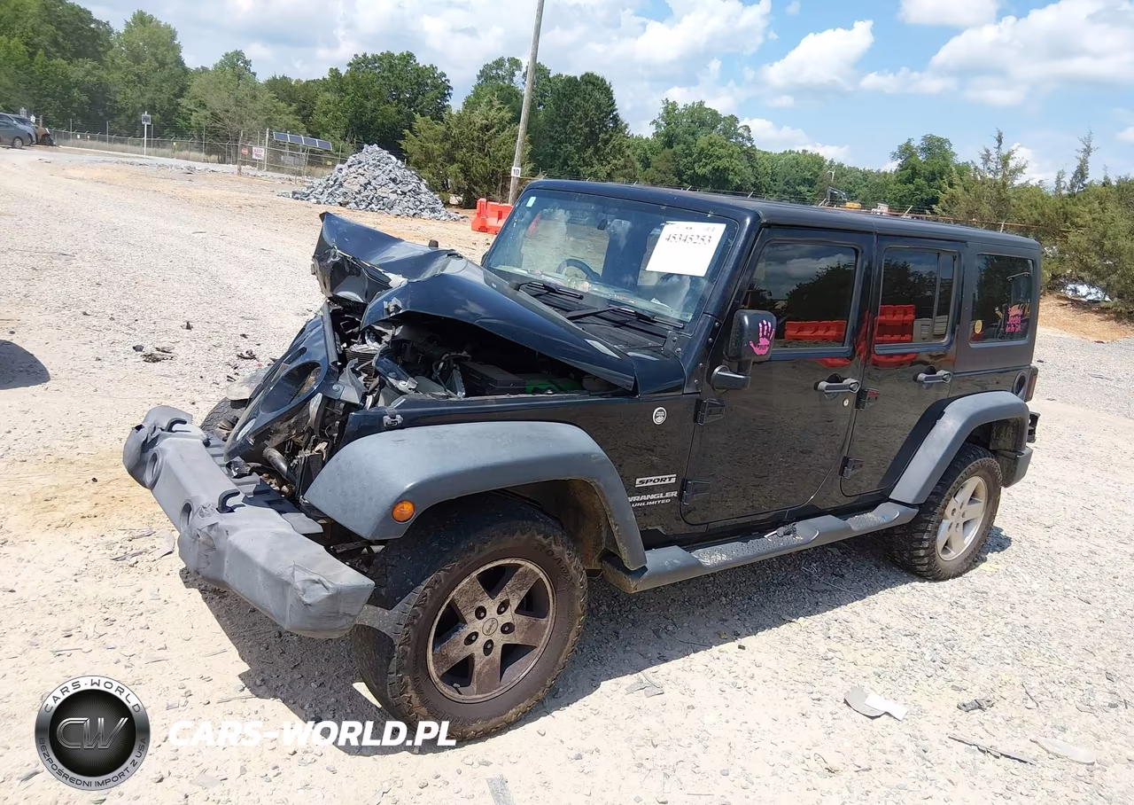 2017 Jeep Wrangler Unlimited Sport Rhd VIN:1C4BJWKG9HL524194 - 2