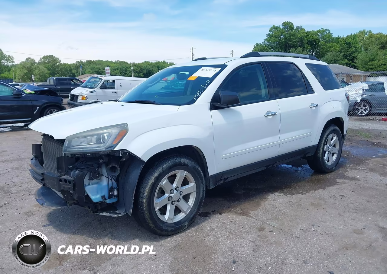 2016 GMC Acadia Sle-2 VIN:1GKKVPKD7GJ134841 - 2