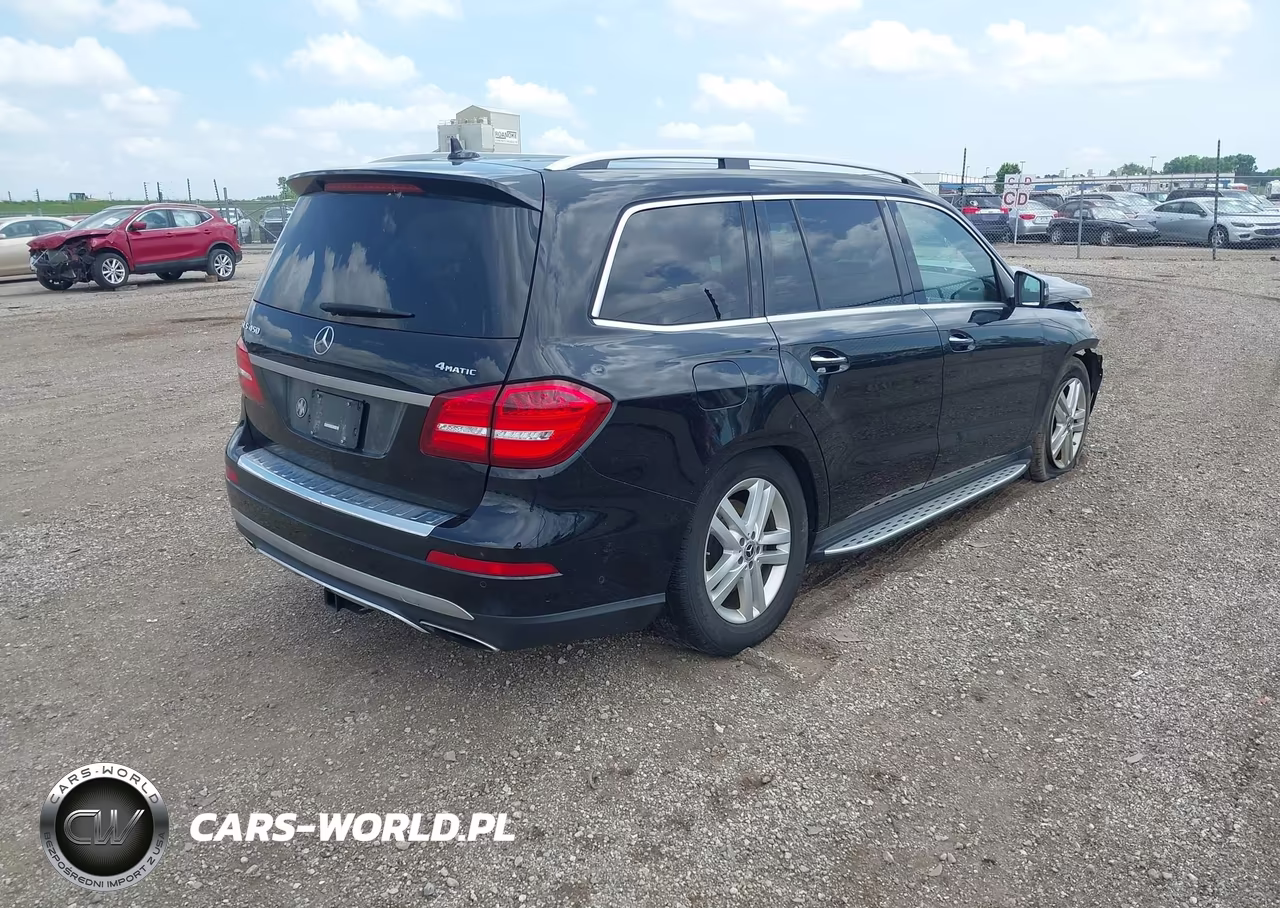 2019 Mercedes-Benz Gls 450 4Matic VIN:4JGDF6EE1KB228003 - 4