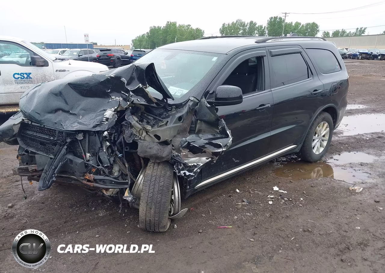 2014 Dodge Durango Sxt VIN:1C4RDJAG7EC374754 - 2