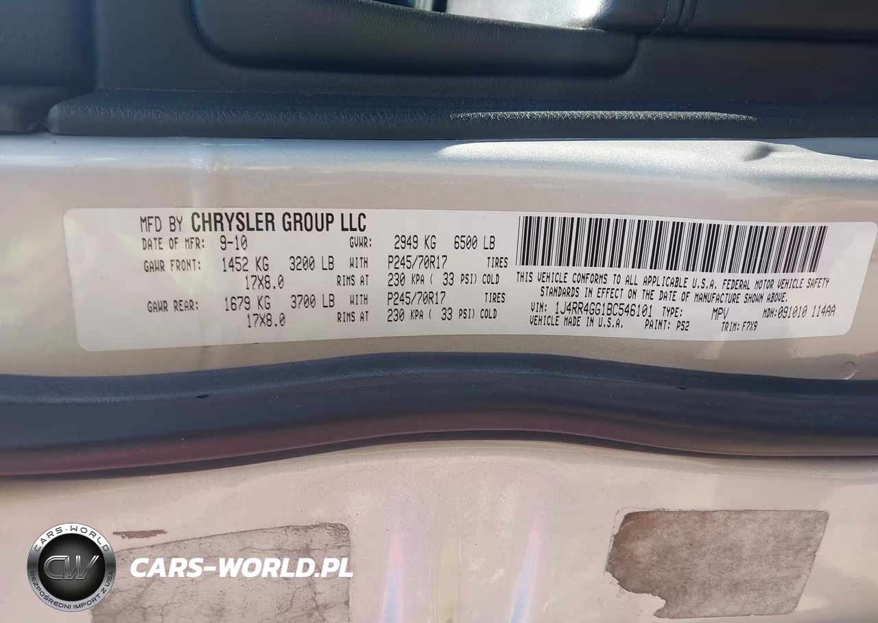 2011 Jeep Grand Cherokee Laredo VIN:1J4RR4GG1BC546101 - 9