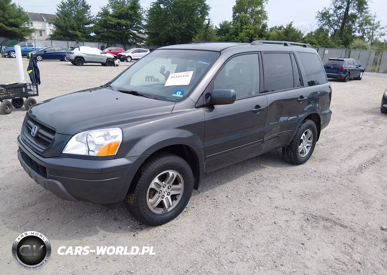 2003 Honda Pilot Ex-L VIN:2HKYF18643H578027 - 2