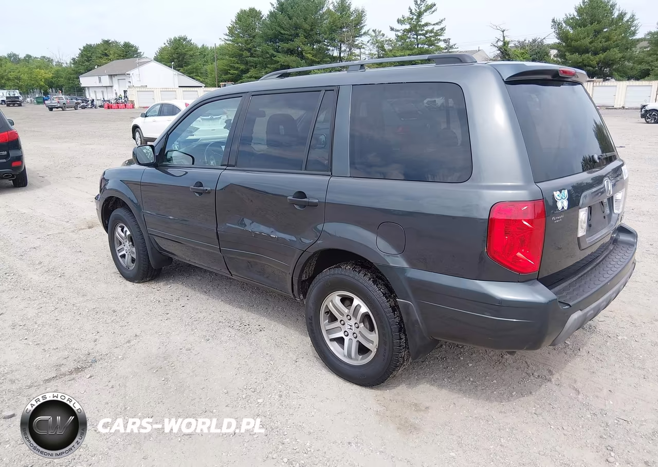 2003 Honda Pilot Ex-L VIN:2HKYF18643H578027 - 3
