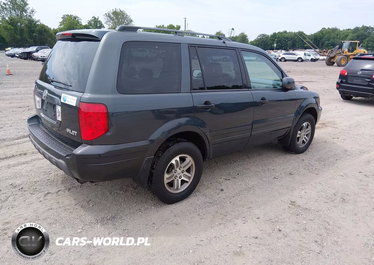 2003 Honda Pilot Ex-L VIN:2HKYF18643H578027 - 4