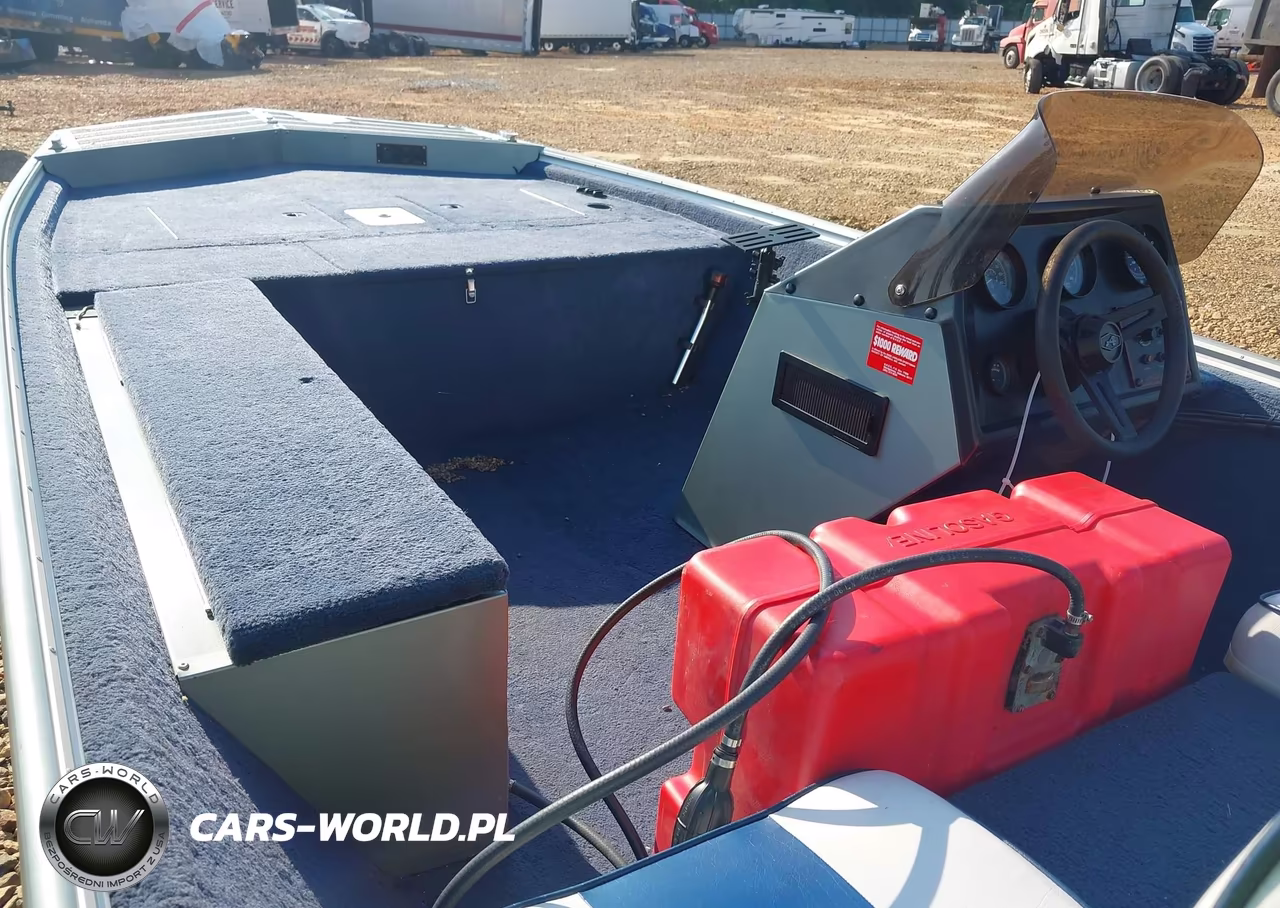 1989 Alumacraft 17 8" Motor Boat W- VIN:ACBU7113B989 - 5